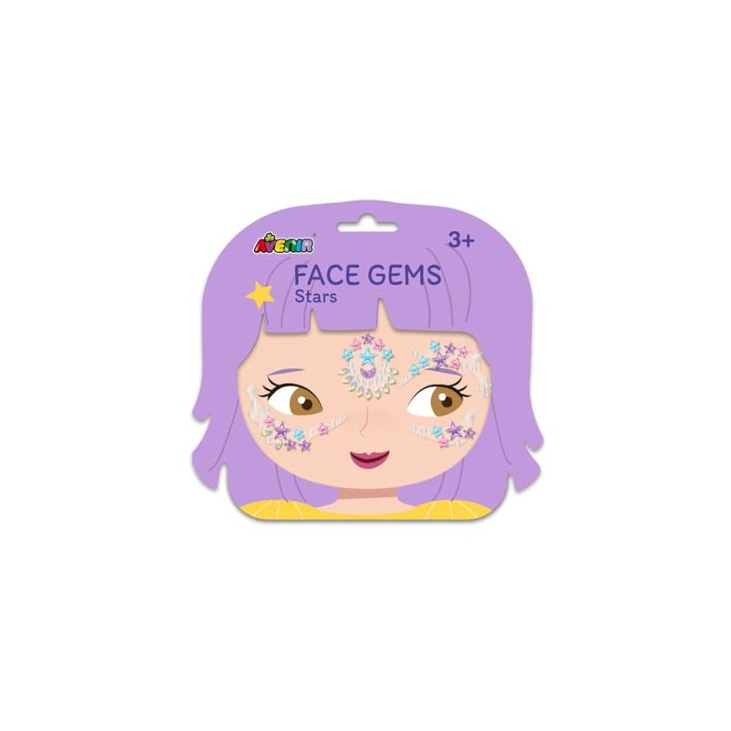 Bonellund Avenir Face Sticker Magical Star for Ages 3 and