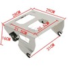 TCMT Chrome Solo Rack w/Docking Hardware Kit Fit For Harley