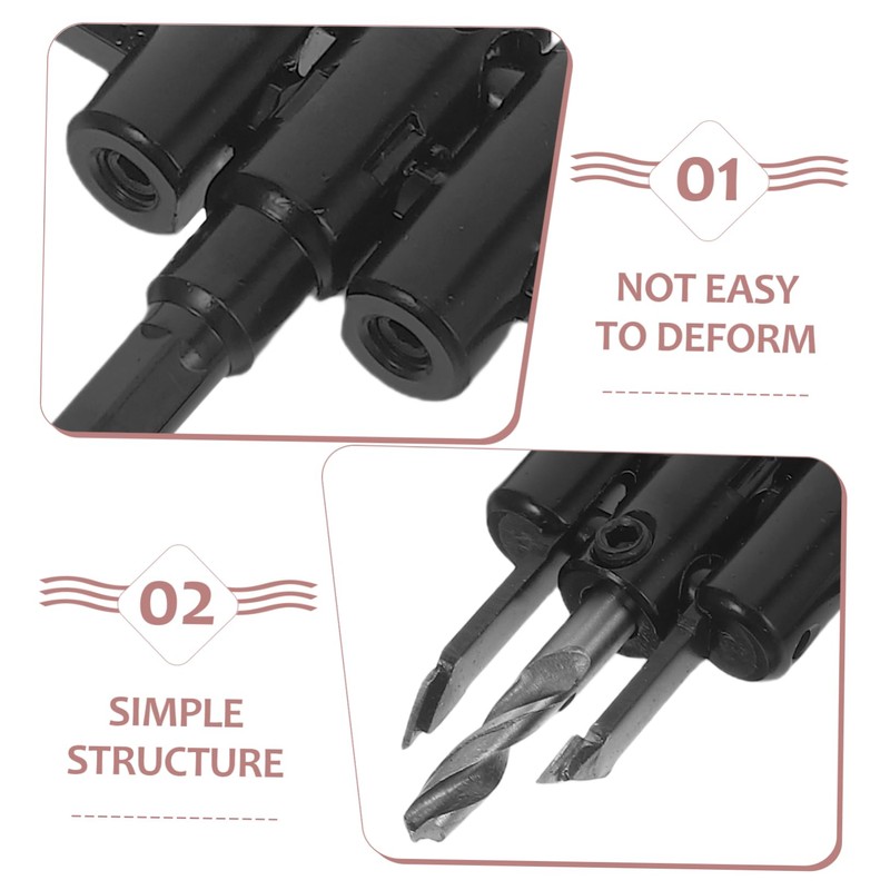 Mobestech Adjustable Hole Opener Tool for Carpentry Multi-functional Heavy Duty