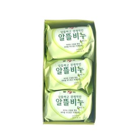 Economical Cucumber Coconut Oil Beauty Soap, 140g x 3 Pack 140g x 3 Count (1 Set) 2ea