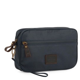 Lois - Men's Shoulder Bag - Modern Men's Handbags and Leather Wrist Bag Men - Stylish Men's Clutch Bag, navy blue, purse