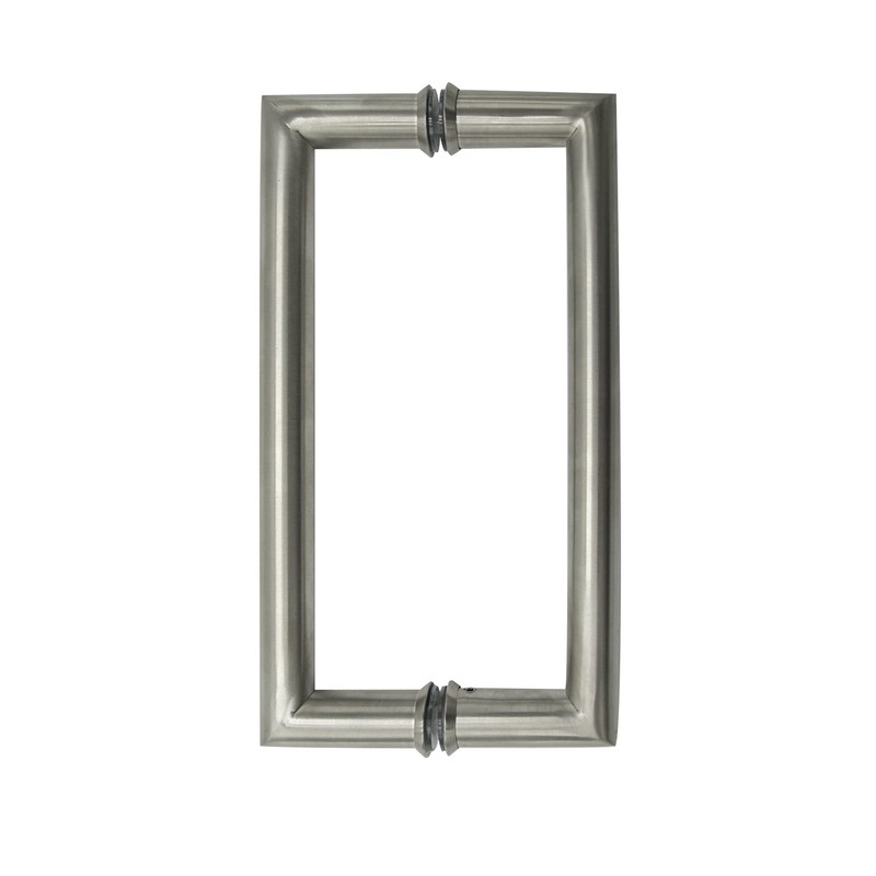 CKB 8" Shower Door Pull Handle, Back to Back Shower