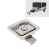 Tool Box Handle Latch with 2 Keys 304 Stainless Steel