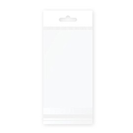 Jewelry Displays & Boxes 3x5 OPP Bag with Hanging Header (Package of 100)