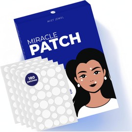 Mist Jewel Parches para Acné Hidrocoloides con Tea Tree, 180 Piezas