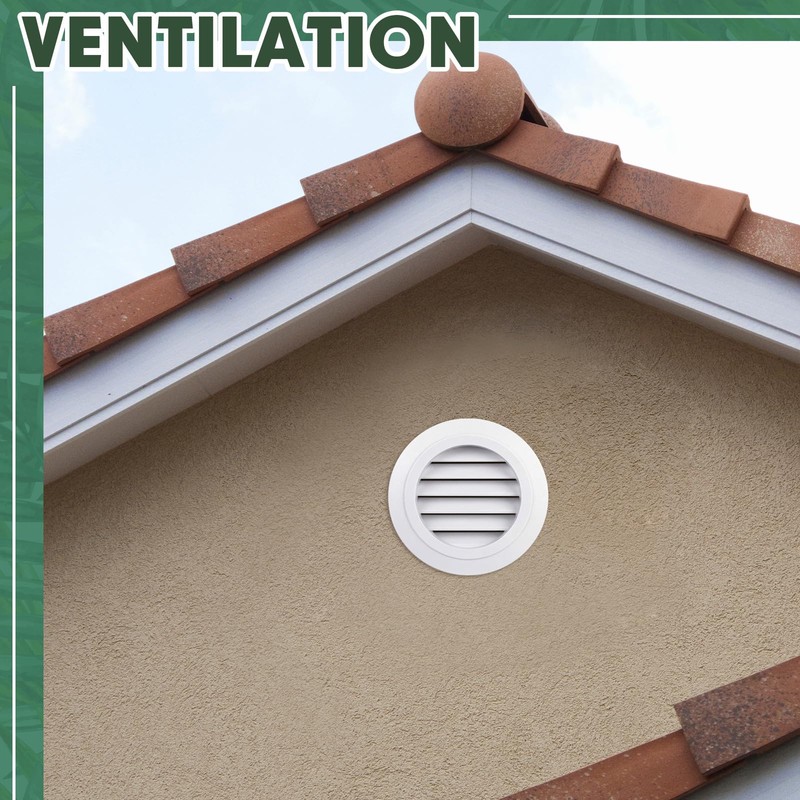 VIHOSE 24 Pcs Soffit Vents 4 Inch Soffit ABS Exterior