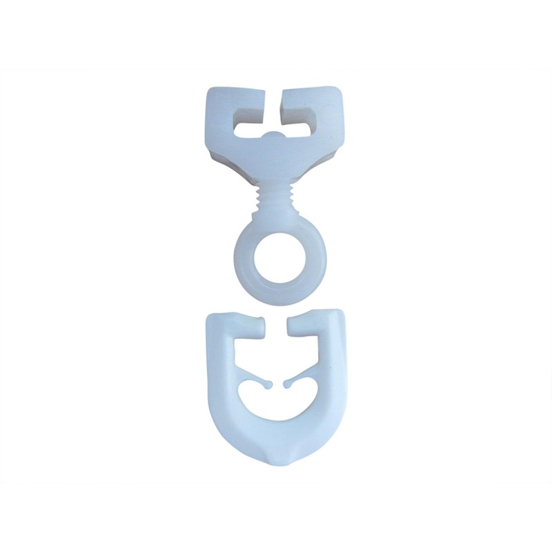 rewagi 100 T-gliders, curtain hooks and 8 locks for T-rails,