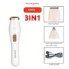 Waterproof Electric Hair Trimmer for Face & Body – USB