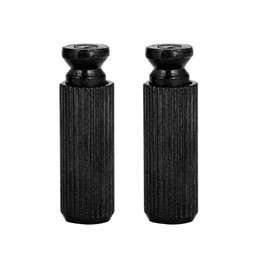 2 Pieces Guitar Tremolo 8 mm Adjustable Electric Guitar Tremolo Bridge Studs Anchor (Black)