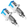Poyiccot 2-Pack FC to SC Adapter, FC/UPC Male to SC/UPC
