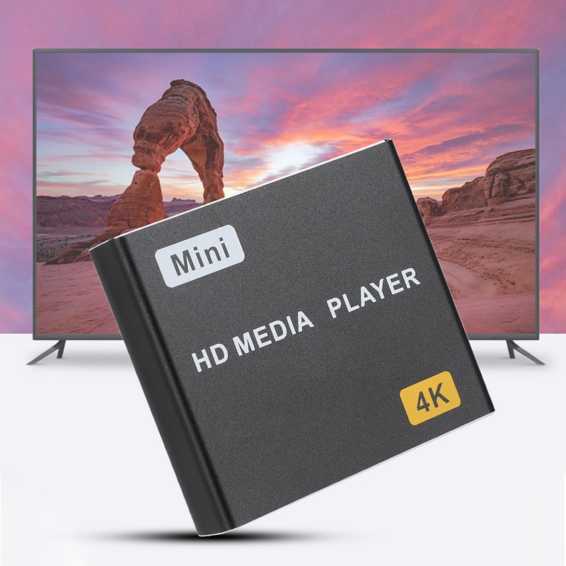 4K Full HD Digital Media Player HDMI USB s SPDIF