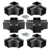 Eapele Pergola Kits with 3-Way & 4-Way Corner Brackets for