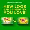 Lipton Peach Green Tea Bags, Flavored, Unsweetened Teabags for Hot