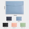 DEVENTORZ A4 File Folder, PU Leather, Document Case, Waterproof, Large