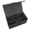 Card Deck Box with 3 Drawers Large Capacity Magnetic Closure