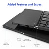 Slim Foldable Wireless Keyboard Compatible with HP TouchPad 4G with