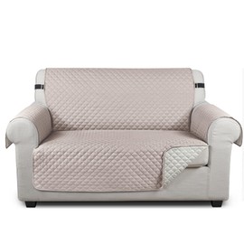 TAOCOCO Sofa Covers 2 Seater,Settee Covers,Non Slip Sofa Covers,Sofa Slipcovers,Pet Couch Covers,Washable Sofa Protectors for Dogs(Khahi)