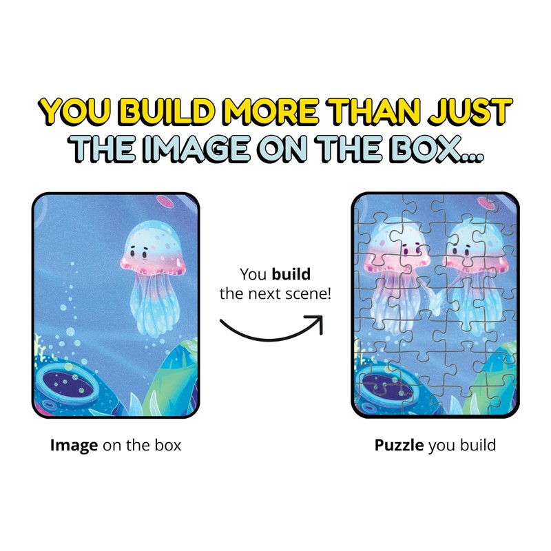 Odd Pieces Mystery Jigsaw Puzzle (Beyond The Kelp)