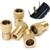 Kangql 5 x Presta to Schrader Valve Converter Bike Pump