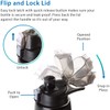 Cupture Action Water Bottle Flip Top with Handle - 22oz