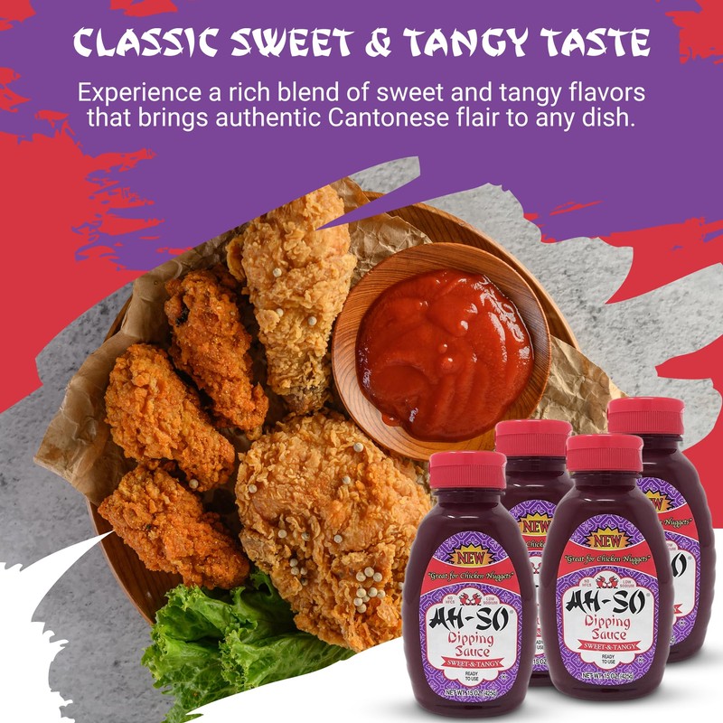 Ah-So Chinese-Style Dipping Sauce – 4 Pack (4 × 15