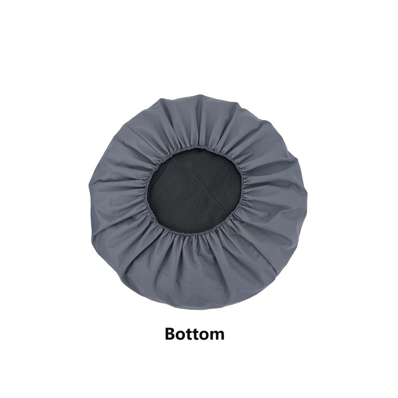 EechicSpace Waterproof Dog Bed Cover Replacement Round 42 Inch Grey