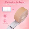 2 Rollos Cinta Antiarrugas para Levantar Cara,Parche Lifting 2.5cm*5m/Rollo