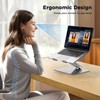 AboveTEK Laptop Stand, Adjustable Portable Computer Riser, Ergonomic Aluminum Notebook