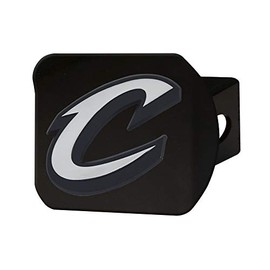 FANMATS 21021 Cleveland Cavaliers Black Metal Hitch Cover with Metal Chrome 3D Emblem