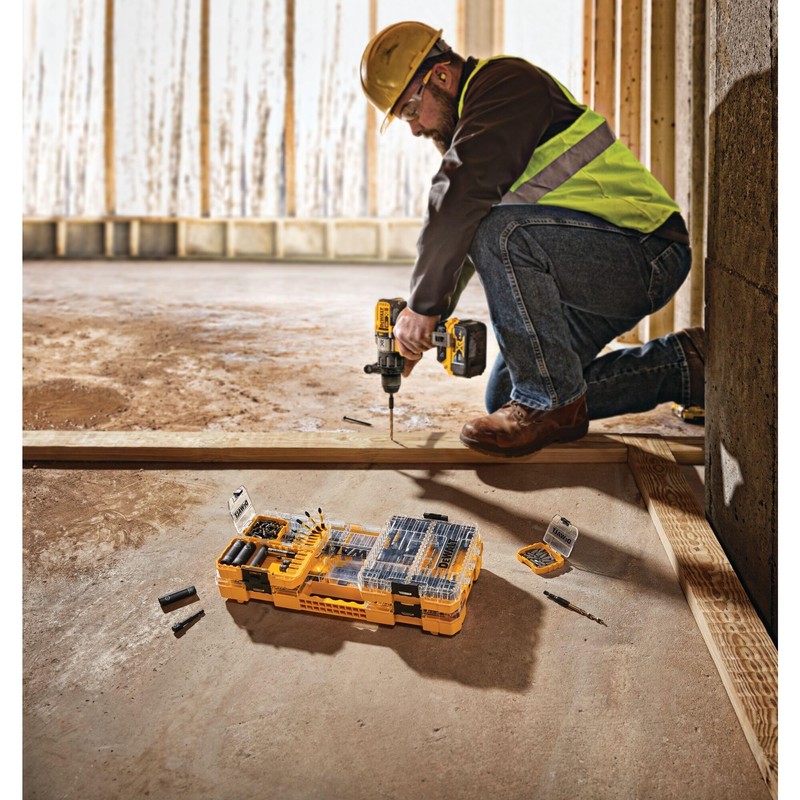 DEWALT DWA2NGFT40IR Impact Ready Flextorq 40-Piece Steel Screwdriver Bit Set