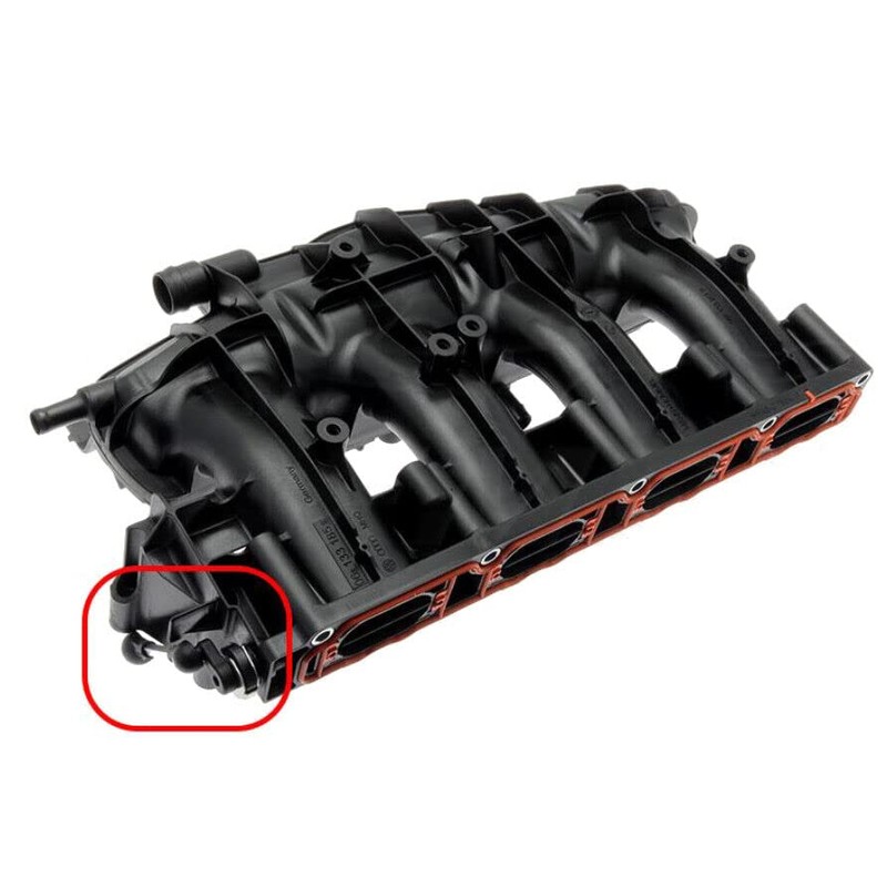TBVPARTS Intake Manifold Butterfly Repair Kit for A3 A4 TT