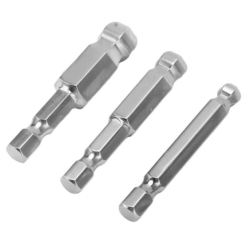 9pcs Hex Screwdriver Bit Set Rustproof S2 Steel Magnetic Ball