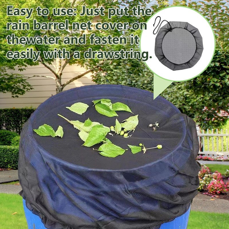 WOUMON Pack of 2 rain butt net, high-quality rain butt