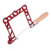 Woodworking Coping Saw, U Shape DIY Handsaw with Wooden Handle