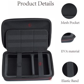 Maoershan Hard Travel Protective Case Compatible with GMKtec Mini PC N100 (Only Case)