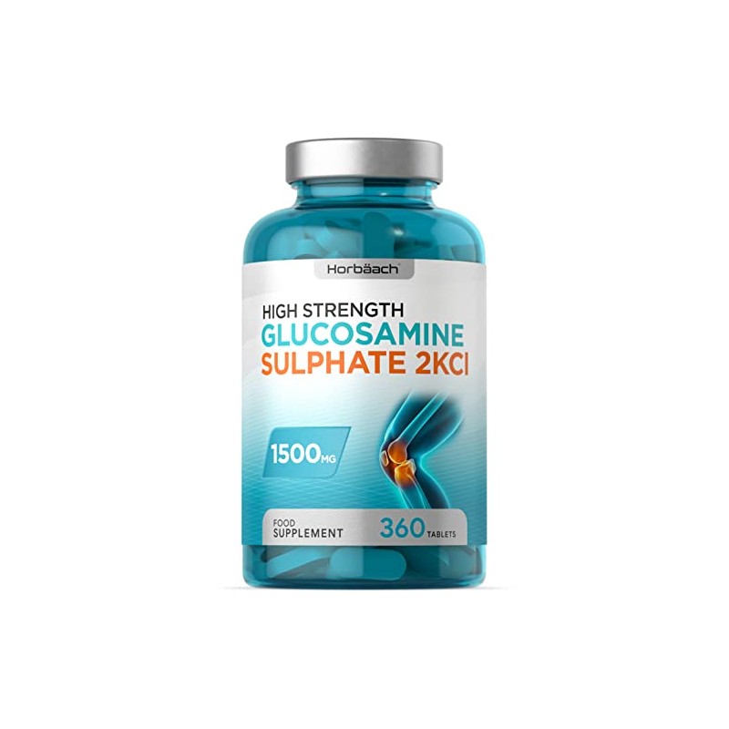 Glucosamine Sulphate 2KCL Supplement 1500mg | 360 Tablets | High