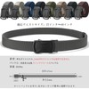 LionVII Belt, Men's, Extendable, Auto Lock, Nylon, Stretchable, No Holes,