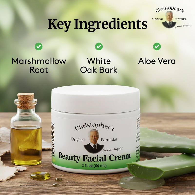 Dr Christopher's Beauty Facial Cream - 2 oz (Pack of