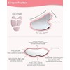 Gua Sha, Gua Sha Facial de Acero Inoxidable, Herramienta para
