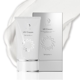 LUARA SPF38/PA+++ UV Cream, 2.1 oz (60 g), Sunscreen, Waterproof, Skin Care, For Face and Body, Pores, Sensitive Skin, Dry Skin, Unscented