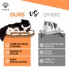 INICIO Cat Wall Shelves - Modern and Durable 3 Step