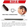 Eyeglass End Tips, Silicone Anti-Slip Elastic Comfort Glasses Retainers, Eyeglass