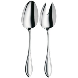 WMF Salad Servers Set of 2 Premiere Cromargan Protect Stainless Steel Polished Extremely Scratch Resistant