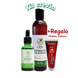 Green Concept Kit Stevia Líquida 100% Natural 280ml Endulzante 0 Calorías +CHAMOY DE JAMAICA!