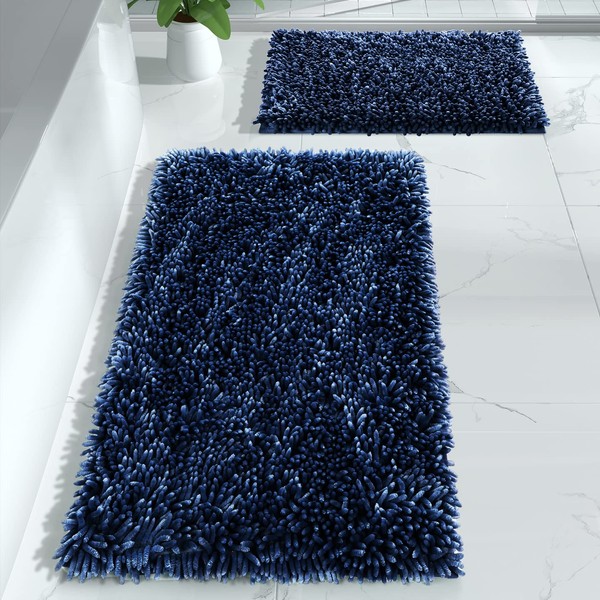Yimobra Bathroom Rugs Sets 2 Piece, Luxury Extra Thick Bath