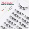 Eyelash Extensions Cluster Lashes Mixed 8-13 mm Individual Eyelashes D