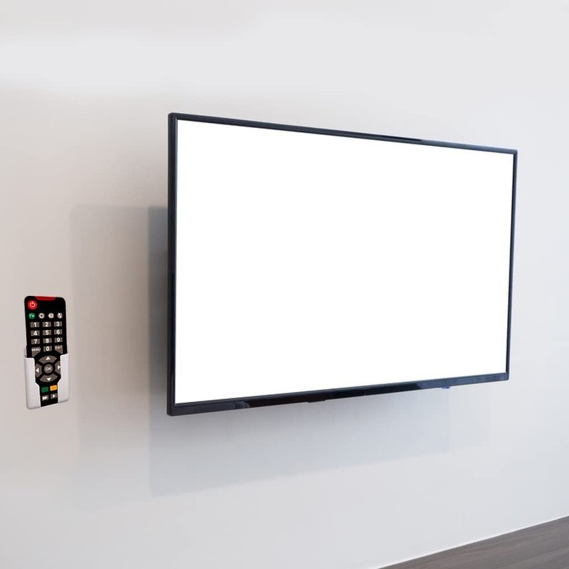 LATRAT Pack of 2 Remote Control Holders Wall Remote Control