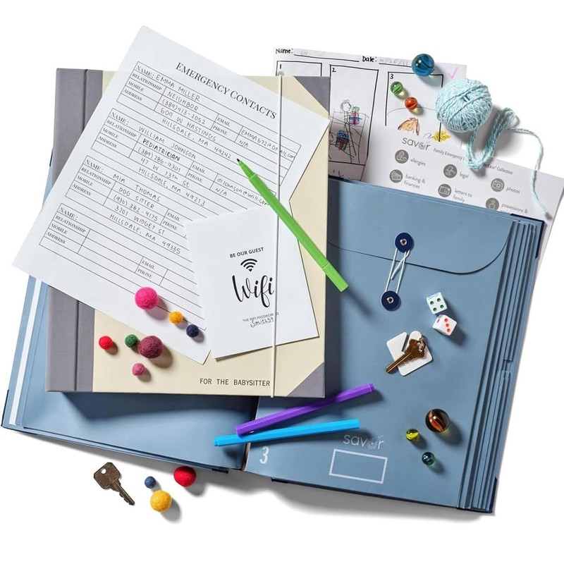 Document Organizer Folio, WADY Important Document Organizer, Document Organizer, in