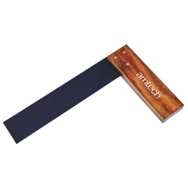 Amtech P3388 230mm (9") Wooden tri Square