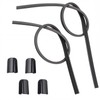 2PCS Wiper Blades Front Windshield Refill Rubber Inserts Windscreen Blade